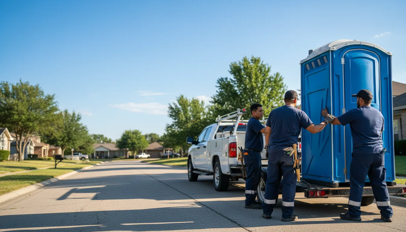 Portable Toilet Rental in New Athens, OH near me